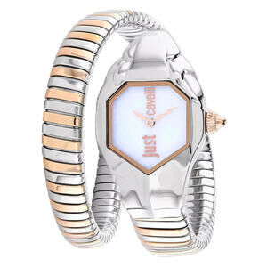 Just Cavalli Women's JC1L001M0045 Septagon Glam Chic Mother of Pearl Watch